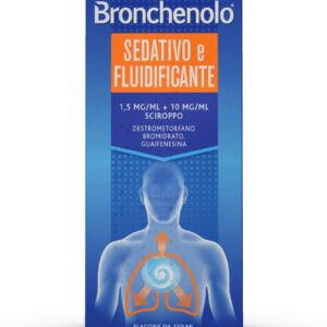 Bronchenolo Sedativo e Fluidificante Sciroppo Tosse Secca e Grassa 150 ml Codice ministeriale 026564070