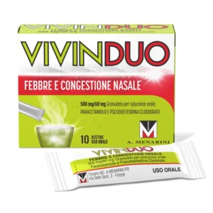 VivinDuo Febbre E Congestione Nasale Menarini 10 Bustine
