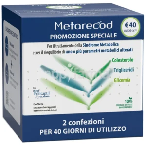 Metarecod 40 Bustine Granulari Da 2,5 G 2 Pezzi